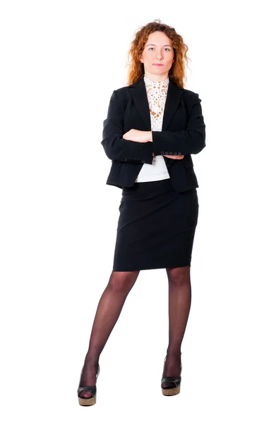 Успешная деловая женщина — стоковое фото