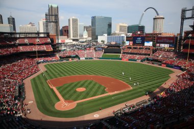 Busch Stadium - St. Louis Cardinals clipart