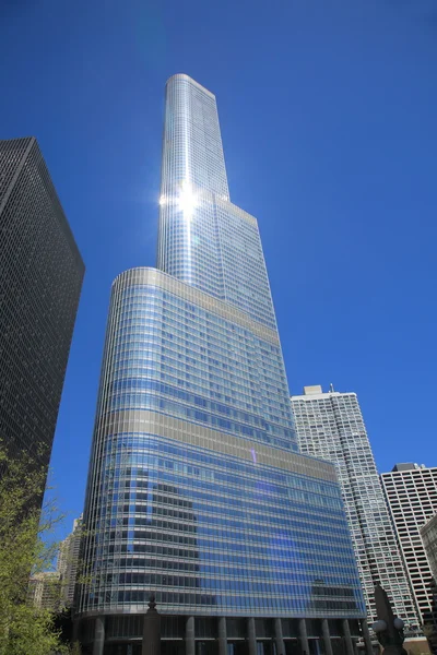 特朗普大楼-芝加哥 — 图库照片