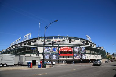 Wrigley sahasını - chicago cubs