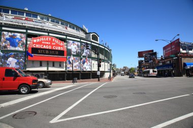 Wrigley Field - Chicago Cubs clipart