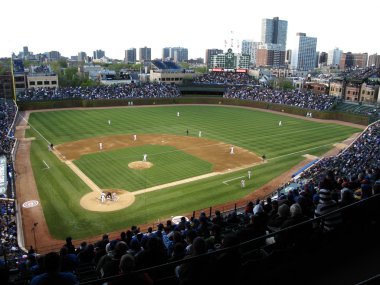 Wrigley Field - Chicago Cubs clipart