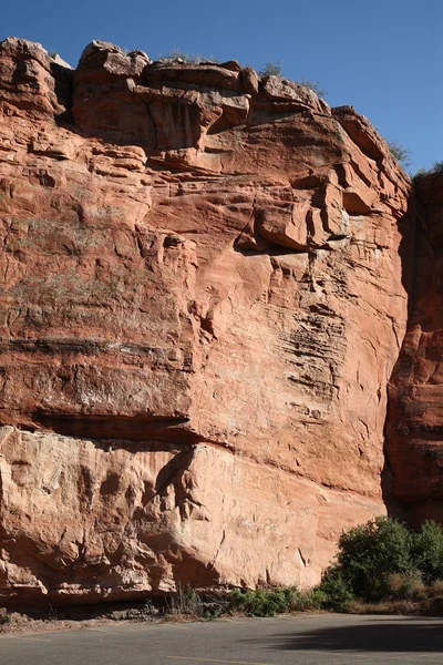 Pendiente de montaña - Red Rock — Foto de Stock
