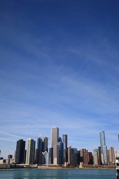 Чикаго горизонт — стокове фото