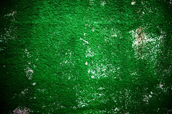 Texture background of green rough wall — Stock Photo, Image