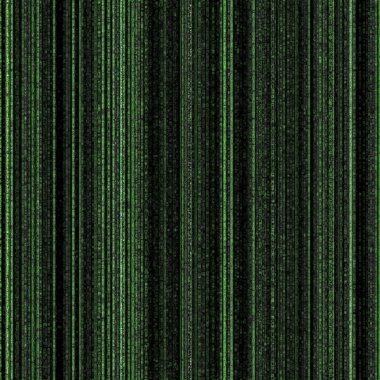 Matrix future technology - digital binary code background clipart