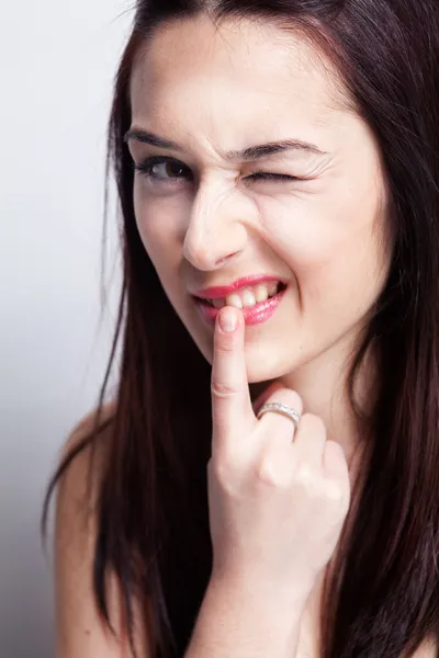 Probleme mit Zähnen und Zahnfleisch — Stockfoto
