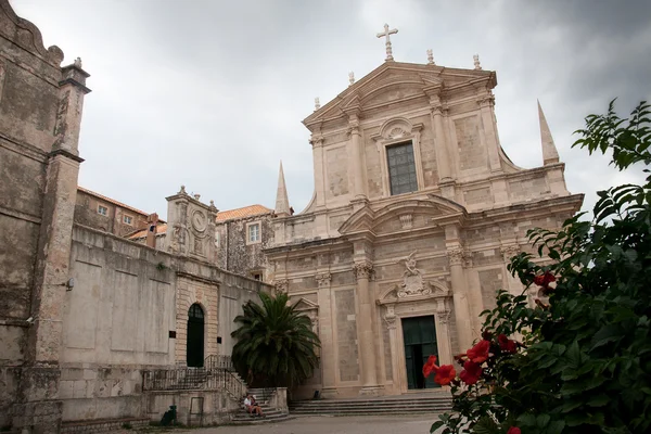 Chiesa di Sant'Ignazio da Dubrovnik Croazia — Foto Stock
