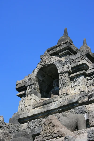 Borobudur indonésie — Stock fotografie