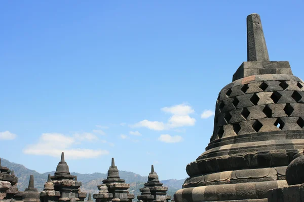 Borobudur, Indonezja. — Zdjęcie stockowe