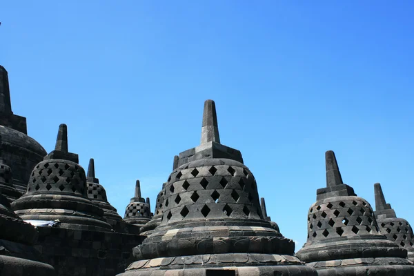 Borobudur, indonesien. — Stockfoto