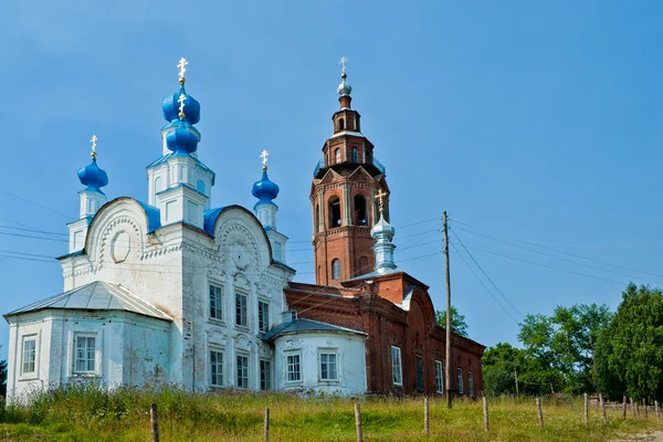 Resurrection cathedral in cherdyn — Stock Photo, Image