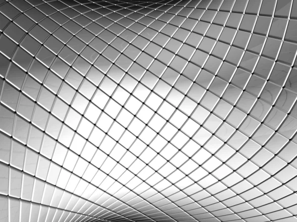 抽象的な銀の正方形のパターンの背景 — ストック写真