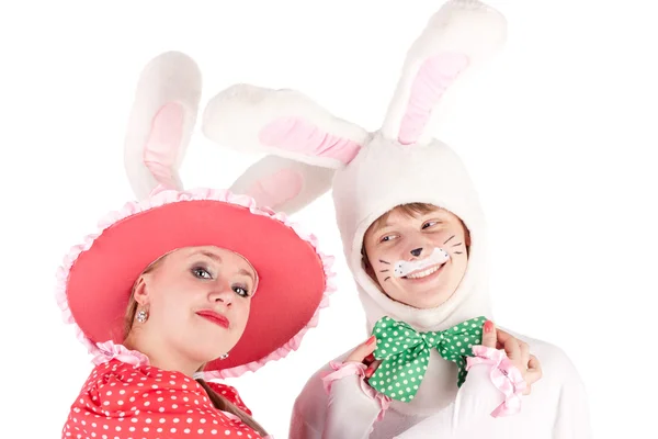 Roztomilé králíčky — Stock fotografie