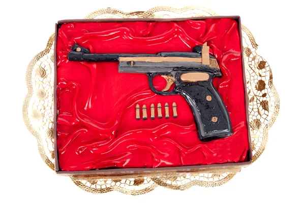 Pistol tårta — Stockfoto