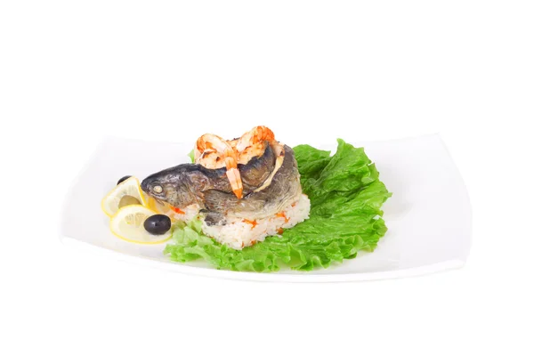 stock image Fish plate