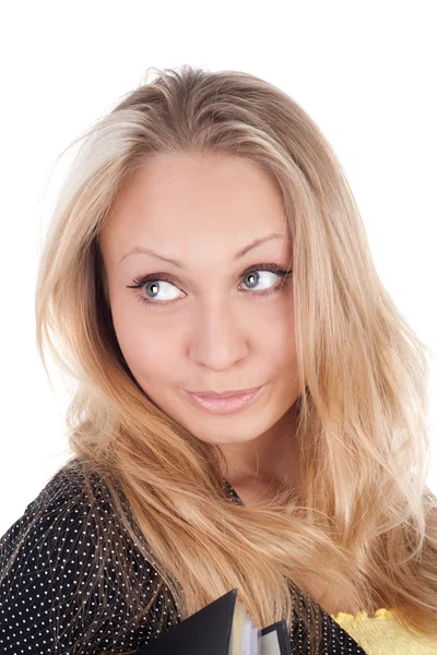 Blond meisje — Stockfoto