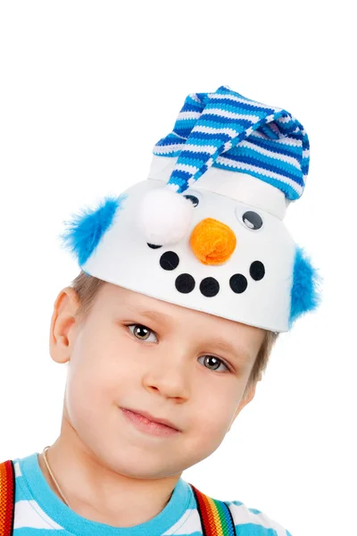 Kleine sneeuwpop — Stockfoto