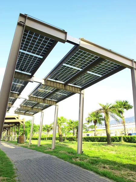 Panel solar de energía — Foto de Stock