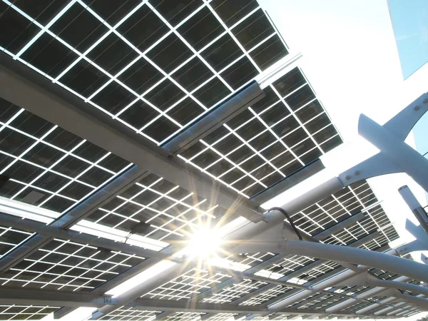 Panel de energía solar —  Fotos de Stock