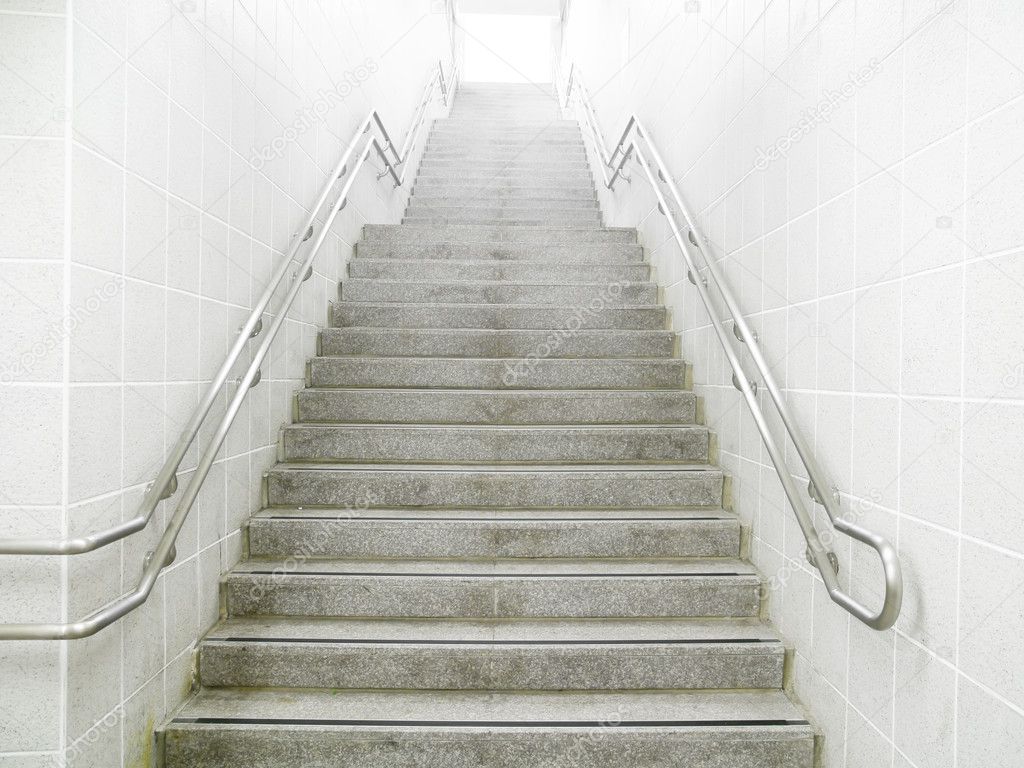 Staircase in underground