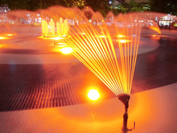 Fontaine lumineuse — Photo