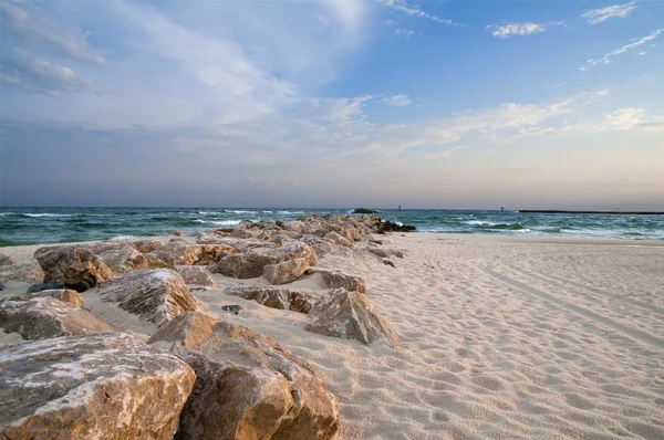 Golfo costa praia — Fotografia de Stock