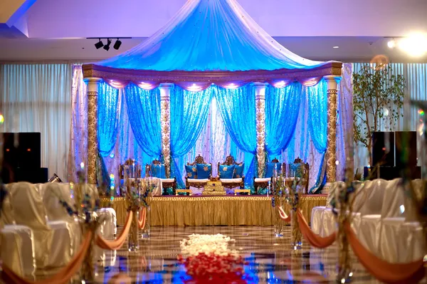 Індійські весільні mandap — стокове фото