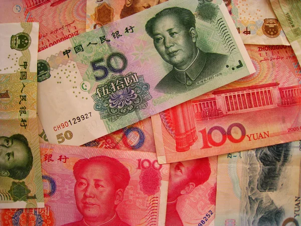 China Currency — Stock Photo, Image