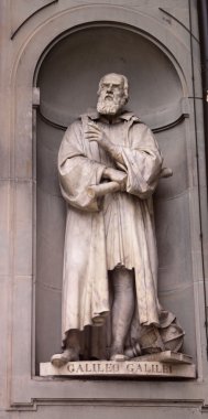 Statue of Galileo clipart