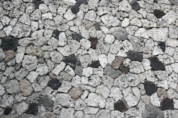 Parede de pedra de Pompeia — Fotografia de Stock