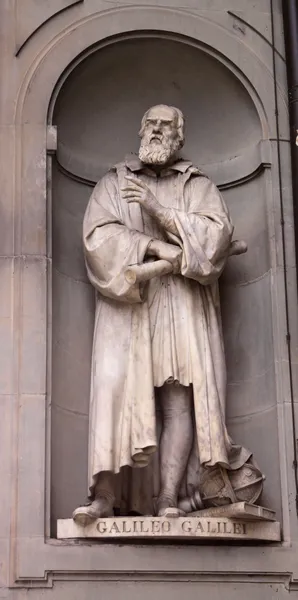 Statue von Galilei — Stockfoto