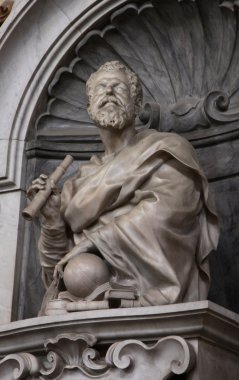 Sculpture of Galileo clipart