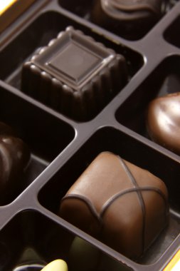 kare çikolata truffles