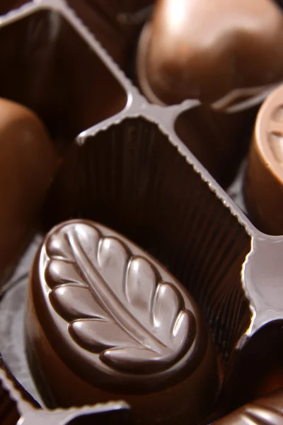 stock image Chocolate Leaf Truffle