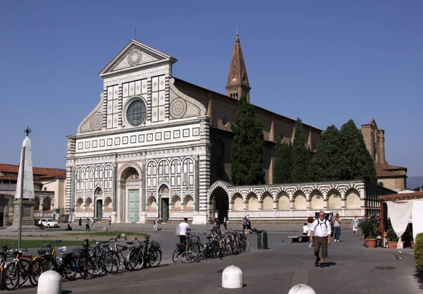 La facciata di Santa Maria Novella — Foto Stock