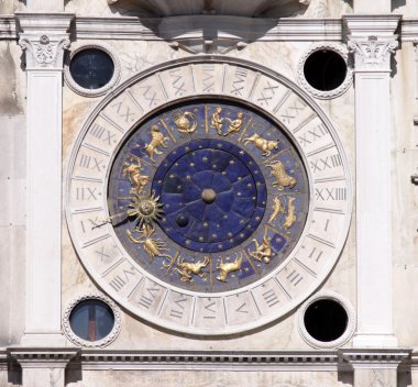 Venice Astronomical Clock clipart