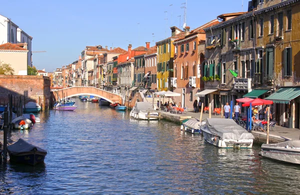 ヴェネツィアの運河 — ストック写真