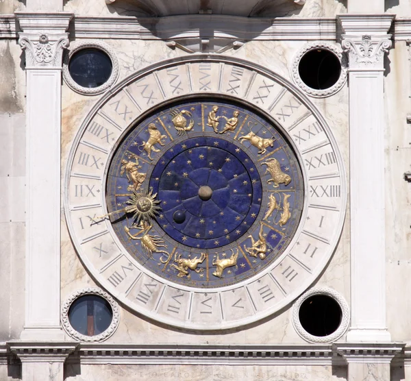 Venezianische astronomische Uhr — Stockfoto