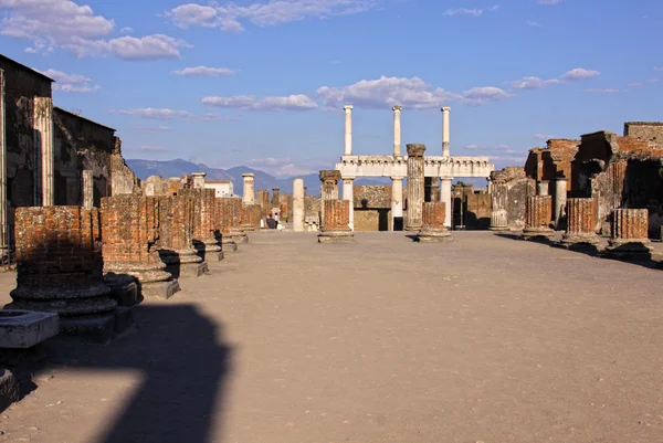 A Basílica de Pompeia — Fotografia de Stock