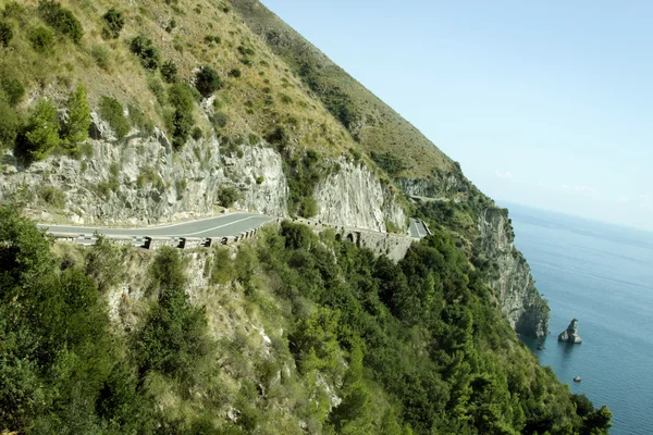Amalfi Coast Road — Stock Photo, Image