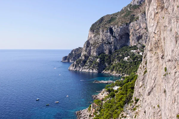 Blick auf Capri — Stockfoto