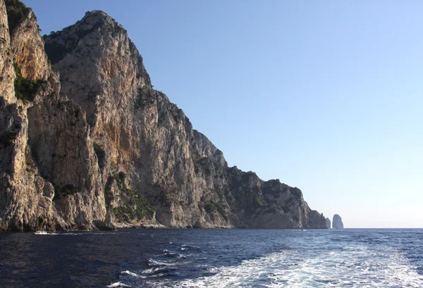 Capri kystlinje - Stock-foto