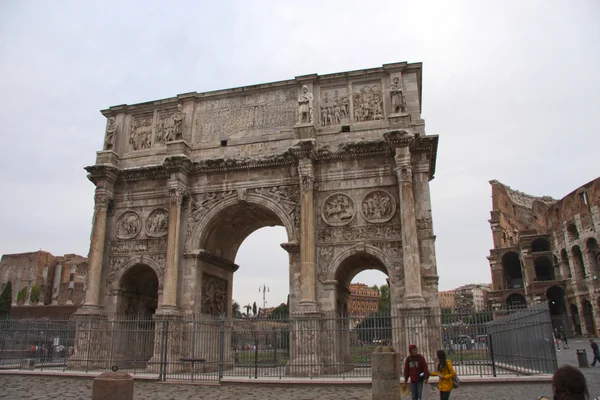 Overcast Arch of Constantine — Stock Photo, Image
