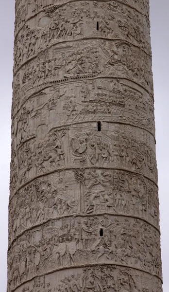 Detalhes da coluna de Trajano — Fotografia de Stock