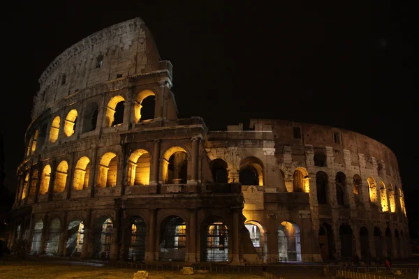 Colosseum After Dark Stock Photo