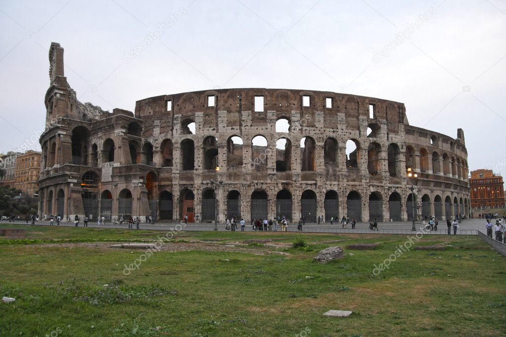 Overcast Colosseum