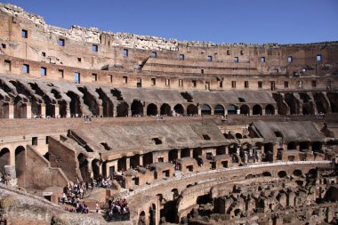 The Colosseum Interior clipart