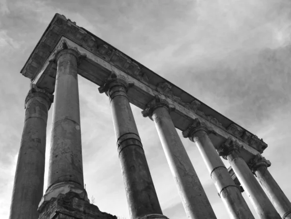 stock image The Temple of Saturn