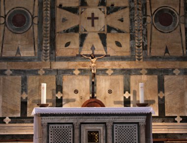 Florence Baptistery Altar clipart